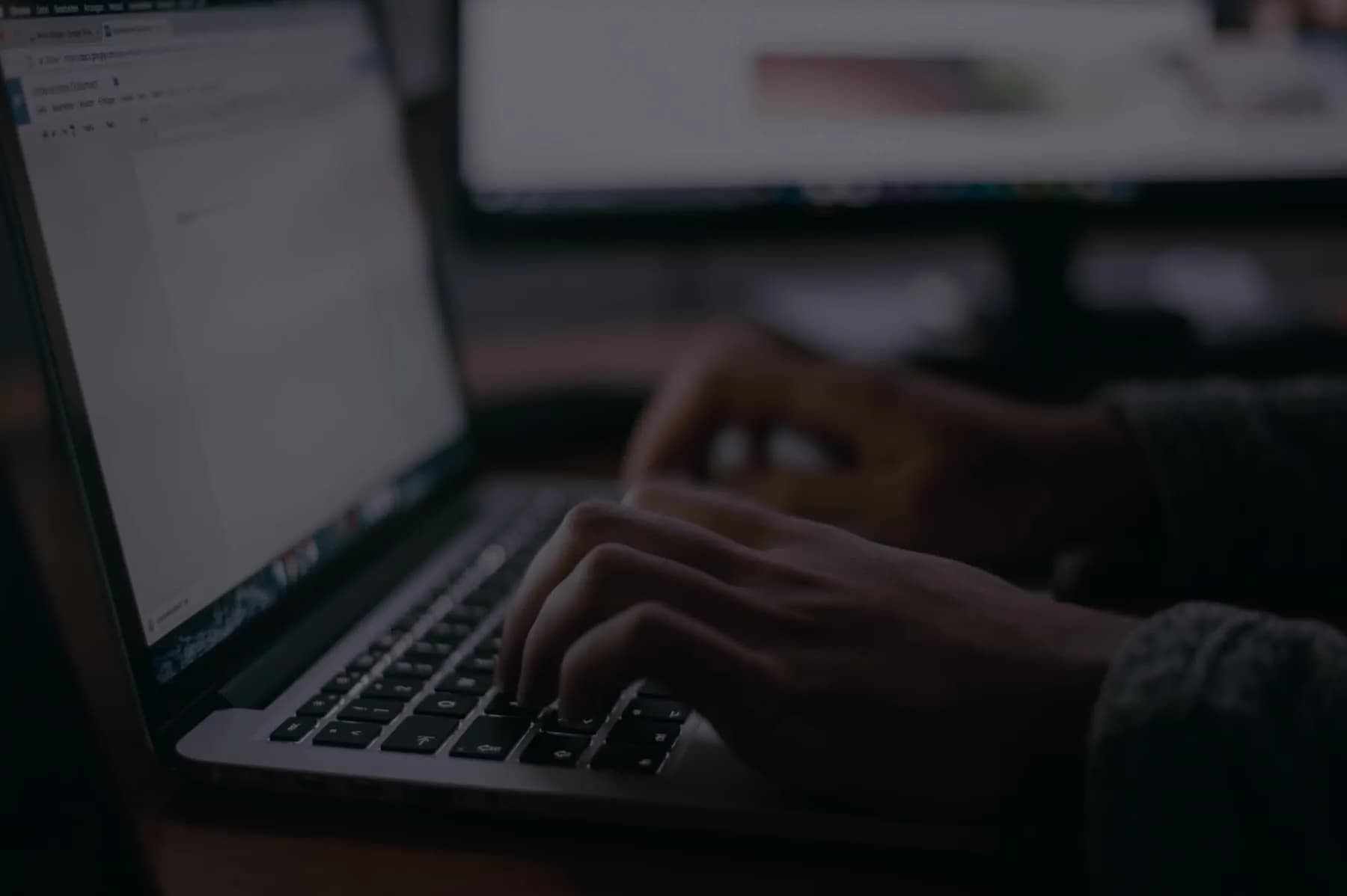 Footer Callout Background Image