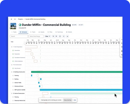 CrewView project tracking