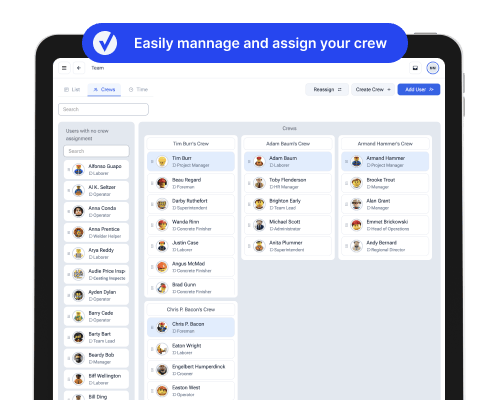 Crew collaboration in CrewView