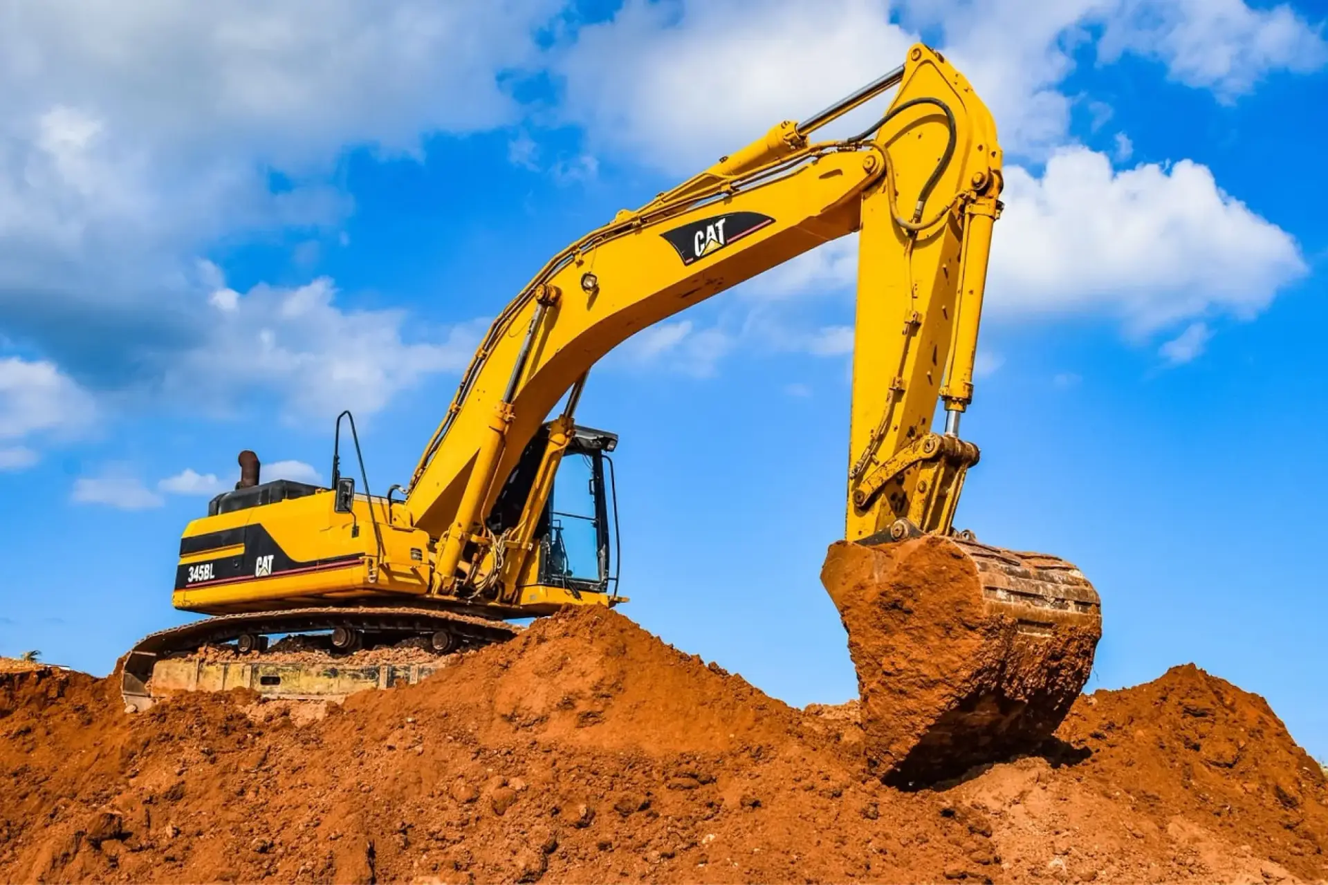 Rented construction equipment tracked by project and crew